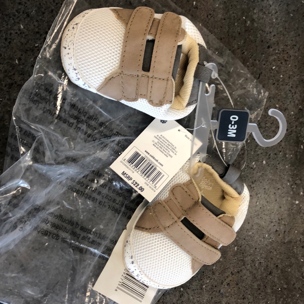 Baby shoes Baby bgosh Oshkosh